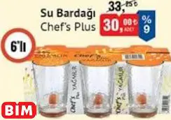 CHEF’S PLUS SU BARDAĞI CHEF’S PLUS SU BARDAĞI